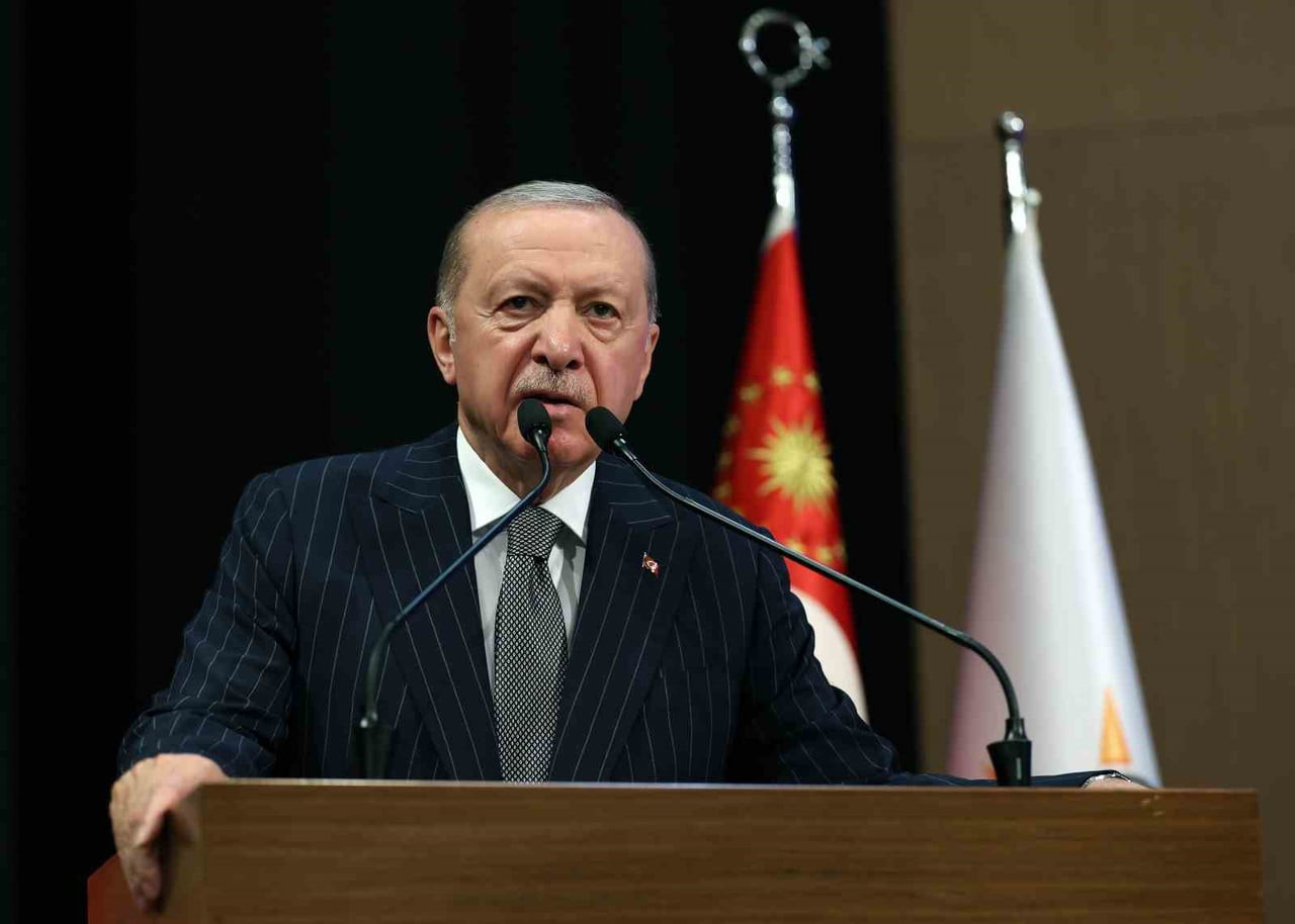 CUMHURBAŞKANI VE AK PARTİ GENEL BAŞKANI ERDOĞAN, PARTİSİNİN GENİŞLETİLMİŞ İL BAŞKANLARI...