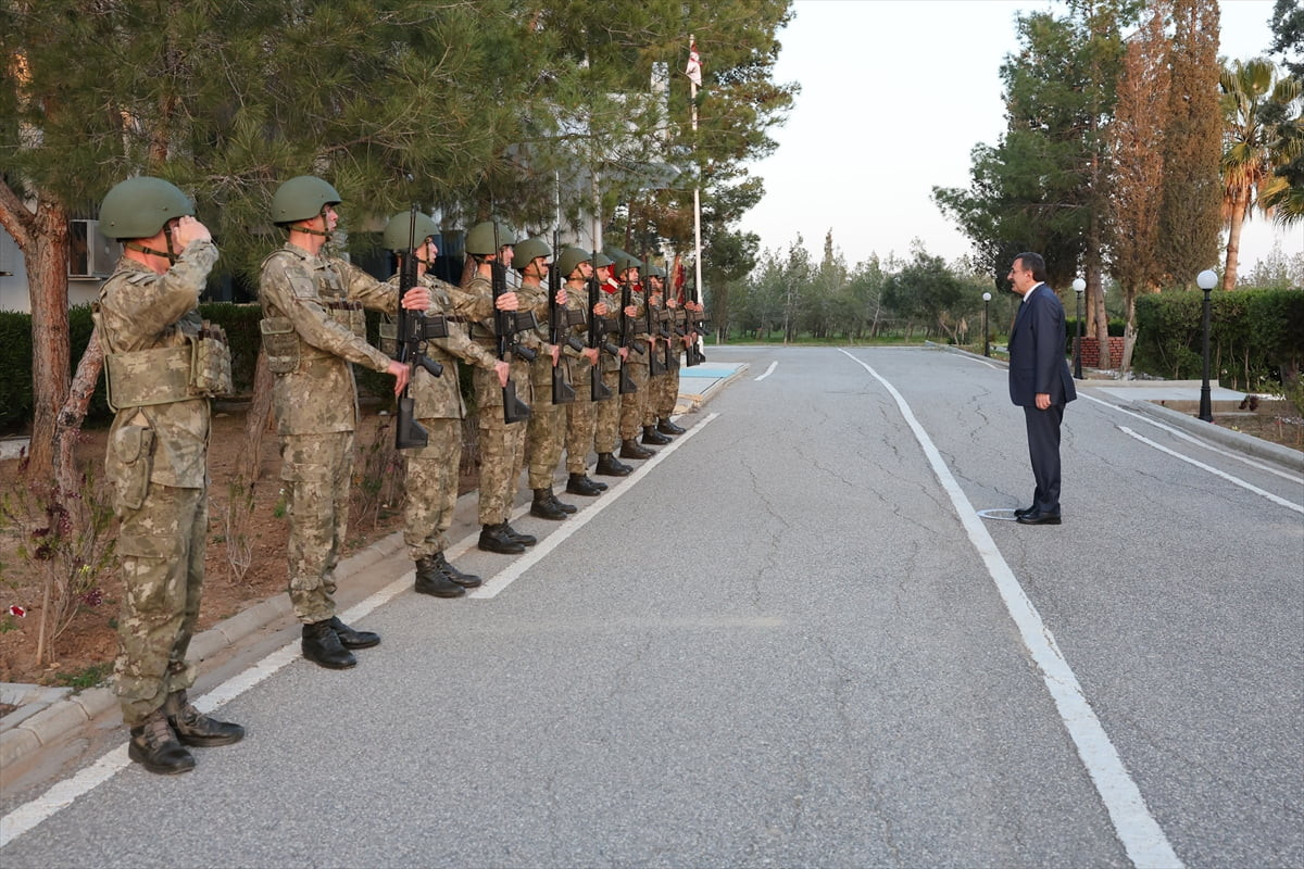 Cumhurbaşkanı Yardımcısı Cevdet Yılmaz, Kuzey Kıbrıs Türk Cumhuriyeti'nde (KKTC) Lefkoşa Eşref...