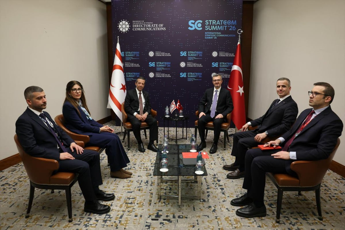 Cumhurbaşkanlığı İletişim Başkanı Burhanettin Duran (sağ 3), Cumhurbaşkanlığı İletişim Başkanlığı...