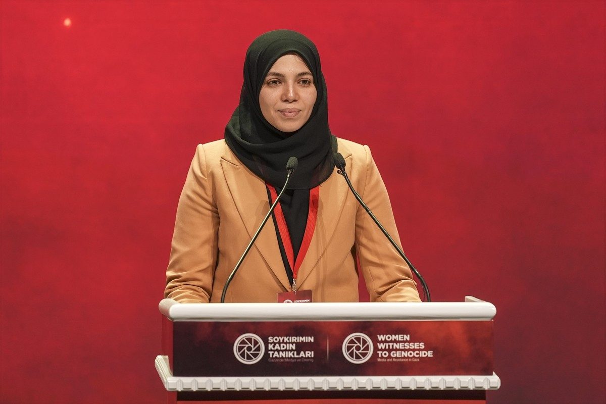 Cumhurbaşkanlığı İletişim Başkanlığı tarafından, Ankara'da "Soykırımın Kadın Tanıkları Gazze'de...