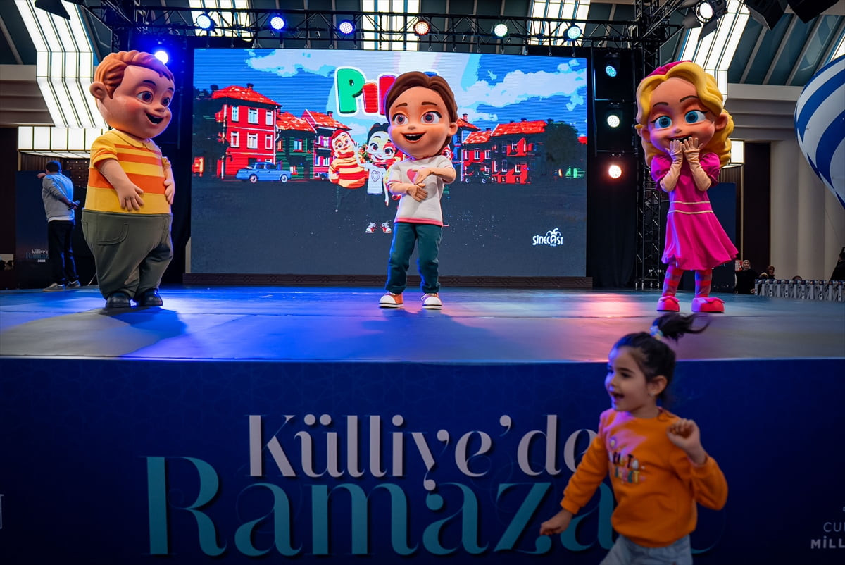 Cumhurbaşkanlığı Külliyesi'nde düzenlenen "Külliye'de Ramazan" etkinlikleri kapsamında, matematiği...