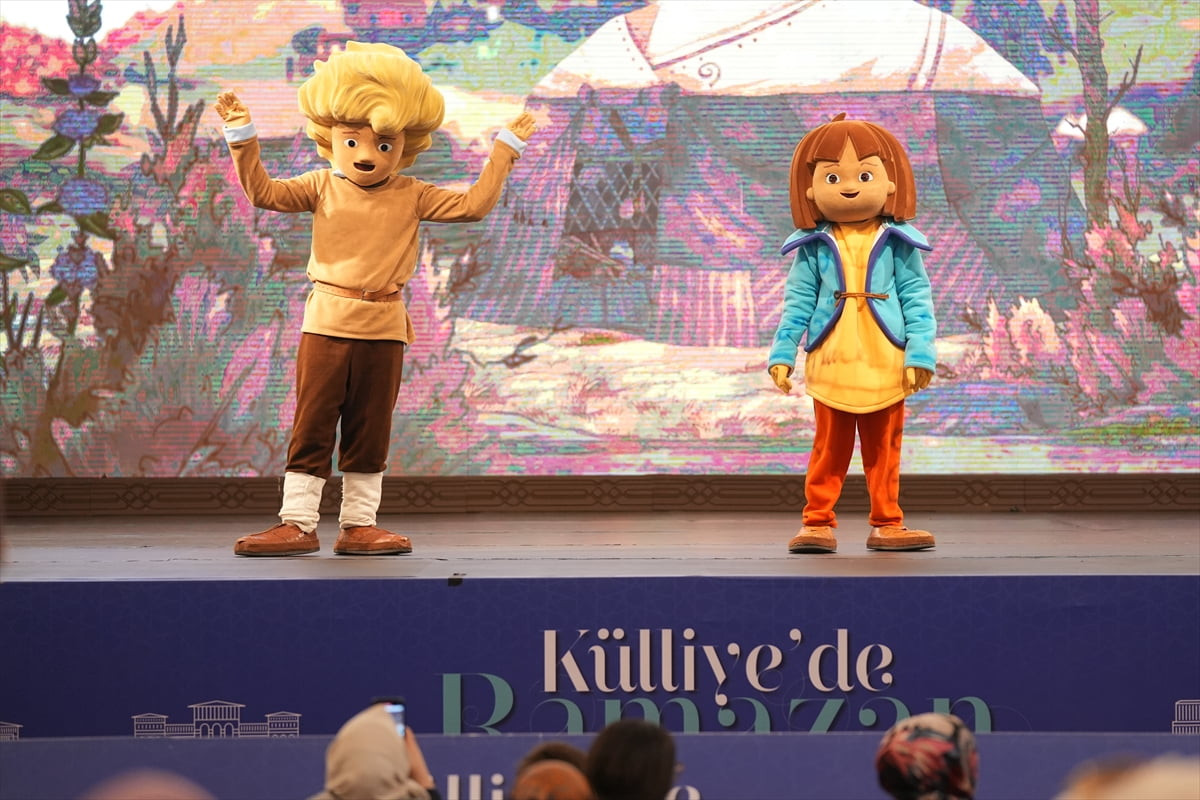 Cumhurbaşkanlığı Külliyesi'nde düzenlenen "Külliye'de Ramazan" etkinlikleri kapsamında Maysa ve...