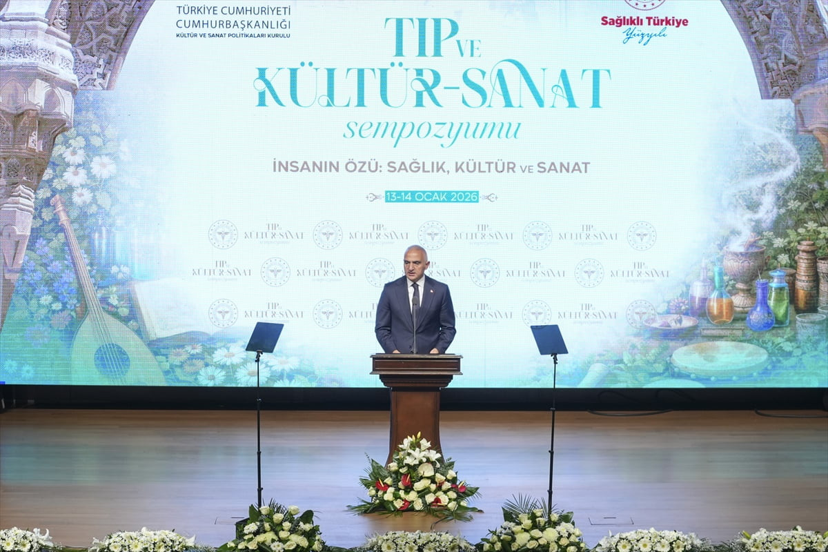 Cumhurbaşkanlığı Kültür ve Sanat Politikaları Kurulu ile Sağlık Bakanlığınca düzenlenen "Tıp ve...