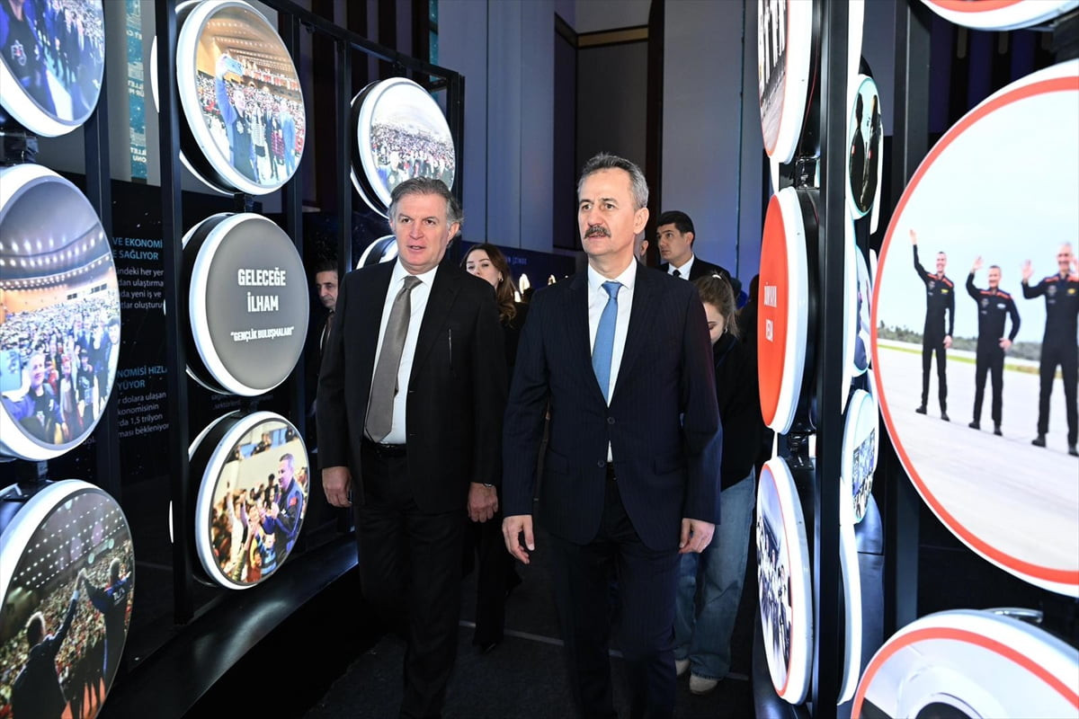 Cumhurbaşkanlığı Savunma Sanayii Başkanı Haluk Görgün, Cumhurbaşkanlığı Külliyesi'nde düzenlenen...