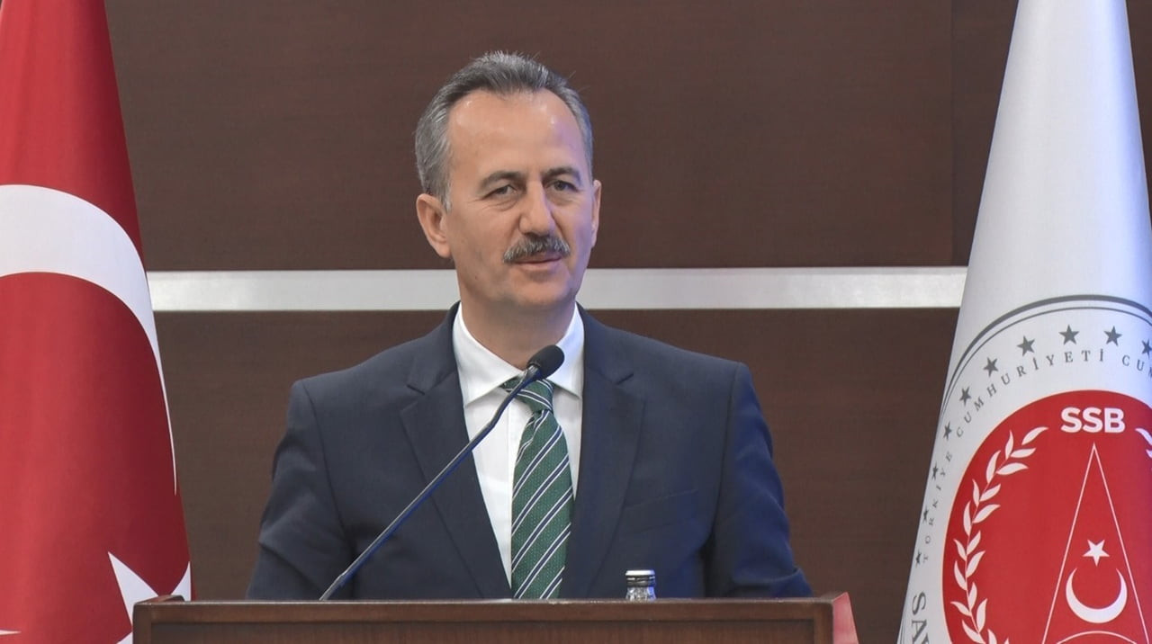 CUMHURBAŞKANLIĞI SAVUNMA SANAYİİ BAŞKANI HALUK GÖRGÜN, KONUŞMA YAPTI