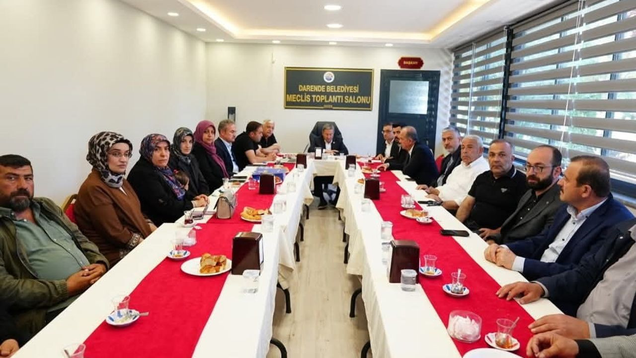 Darende Belediye Meclisi Haziran Toplantısını Gerçekleştirdi