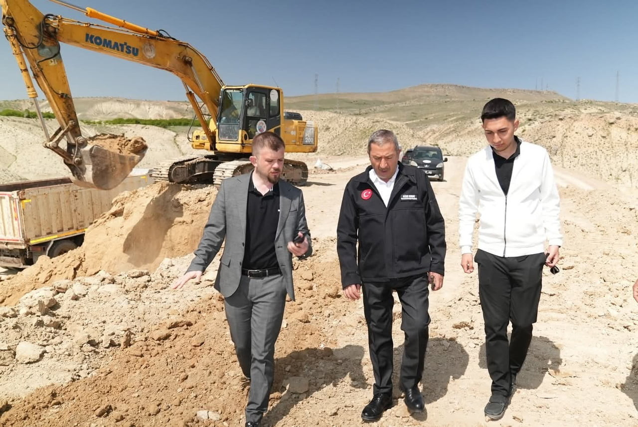 DARENDE MİLLET BAHÇESİ’NDE ÇALIŞMALAR SÜRÜYOR