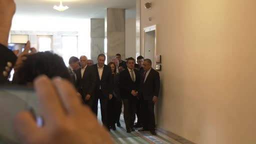 DEM Parti CHP grubunu ziyaret etti