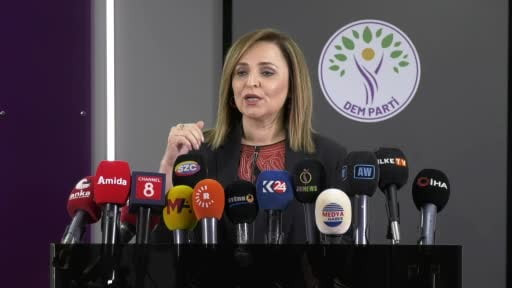 DEM Parti Sözcüsü Doğan: "İnsanlar barışa öylesine saygı duyuyor ki bulundukları her yerden buna...
