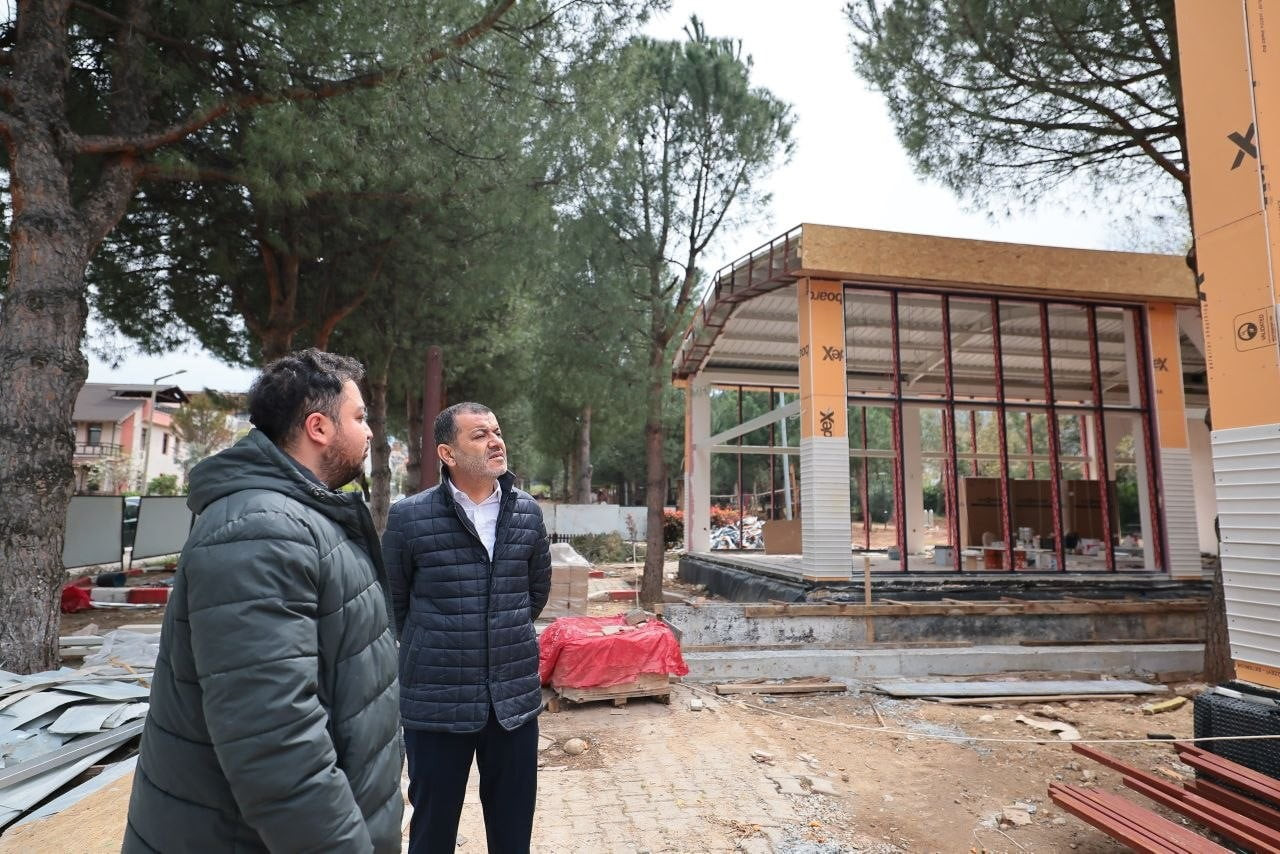 DENİZLİ BÜYÜKŞEHİR BELEDİYE BAŞKANI BÜLENT NURİ ÇAVUŞOĞLU, OCAK AYINDA TEMELİ ATILAN VE BÖLGE...