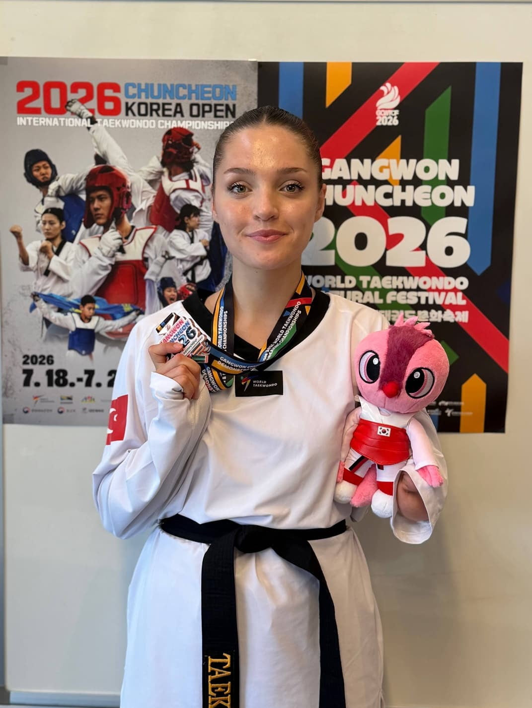 DENİZLİLİ MİLLİ  TEKVANDOCU ZEHRA ORHAN, GÜNEY KORE’DE DÜZENLENEN CHUNCHEON 2026 WORLD PARA...