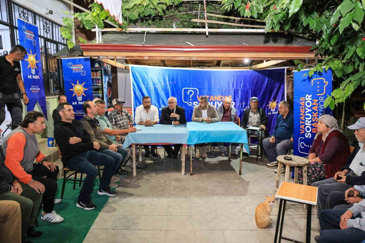 DENİZLİ’NİN ÇAMELİ İLÇESİNDE, "VATANDAŞ SORUYOR, BAŞKAN CEVAPLIYOR" BULUŞMALARI KAPSAMINDA...