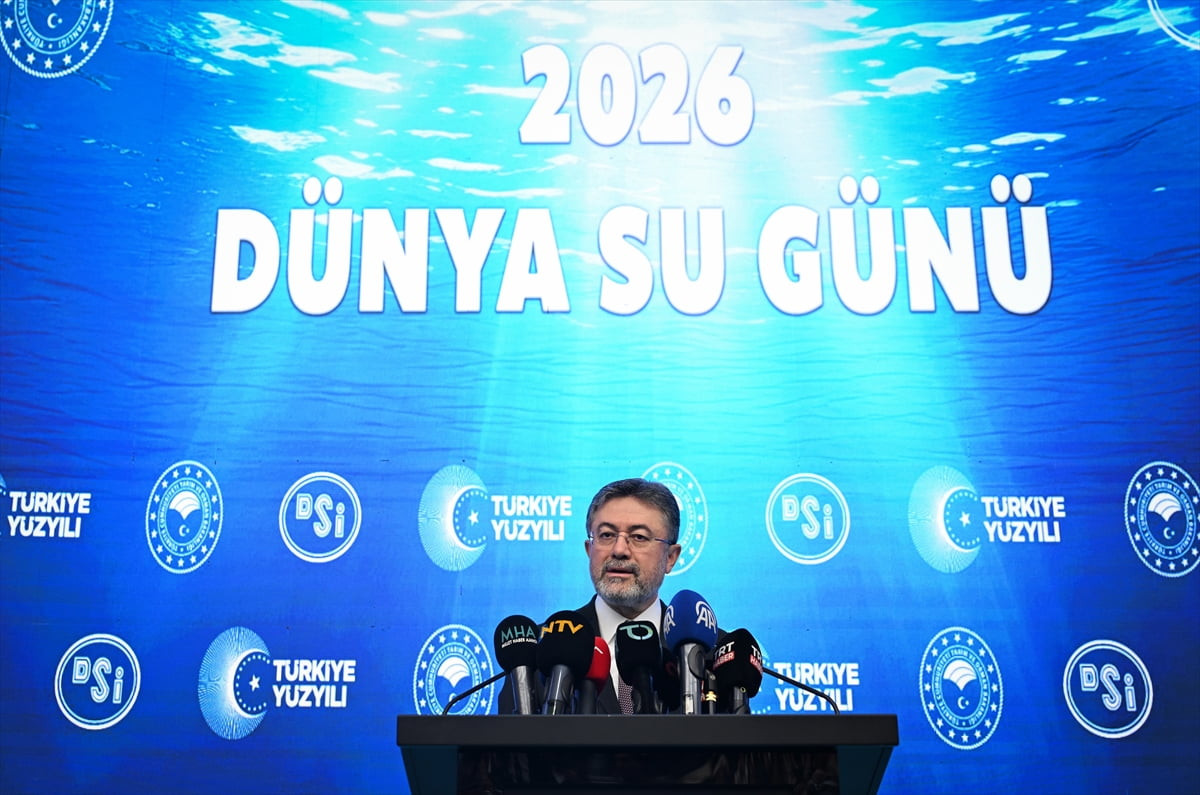 Devlet Su İşleri (DSİ) Genel Müdürlüğü'nde "2026 Dünya Su Günü" programı düzenlendi. Tarım ve...