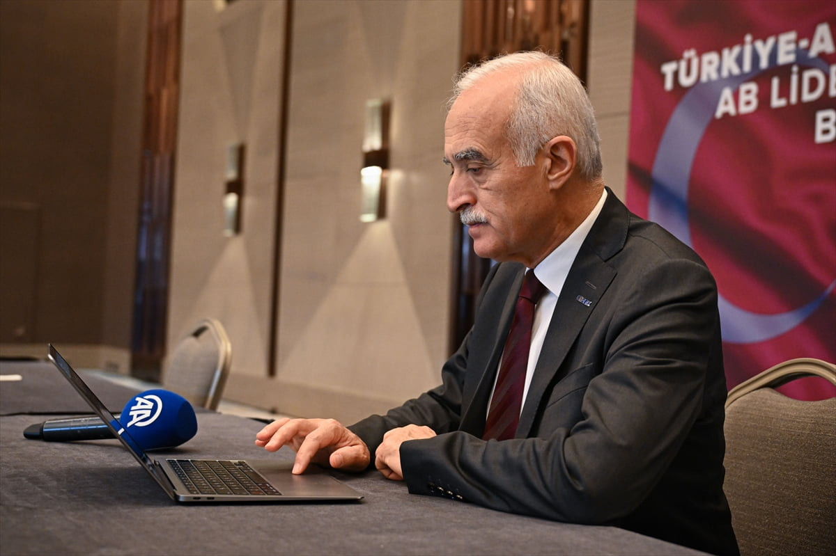 Dış Ekonomik İlişkiler Kurulu (DEİK) Başkanı Nail Olpak, Anadolu Ajansının (AA) gözünden 2025'e...