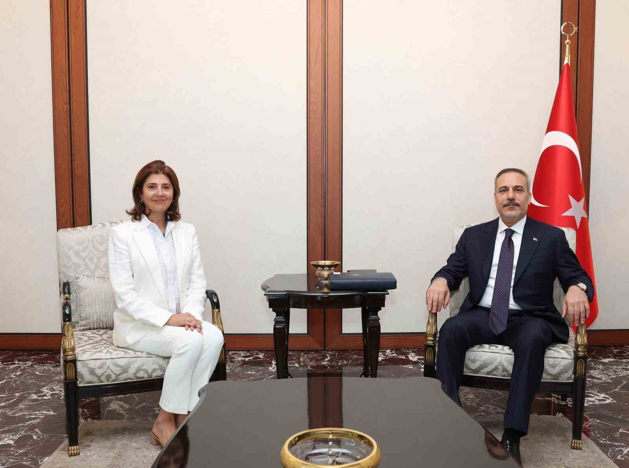DIŞİŞLERİ BAKANI HAKAN FİDAN, ANKARA'DA BİRLEŞMİŞ MİLLETLER (BM) GENEL SEKRETERİ’NİN KIBRIS...