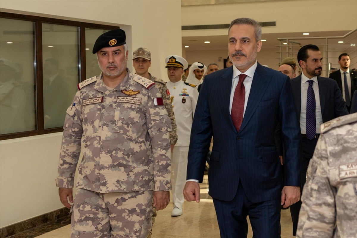 Dışişleri Bakanı Hakan Fidan, Katar ziyareti kapsamında Katar-Türk Birleşik Müşterek Kuvvet...