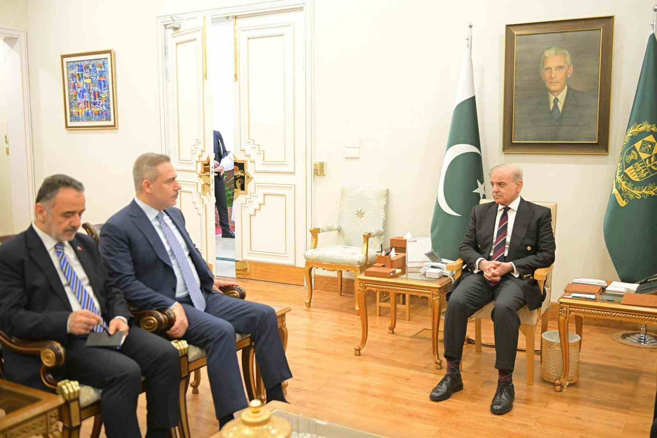 DIŞİŞLERİ BAKANI HAKAN FİDAN, PAKİSTAN’IN BAŞKENTİ İSLAMABAD'DA PAKİSTAN BAŞBAKANI ŞAHBAZ ŞERİF...