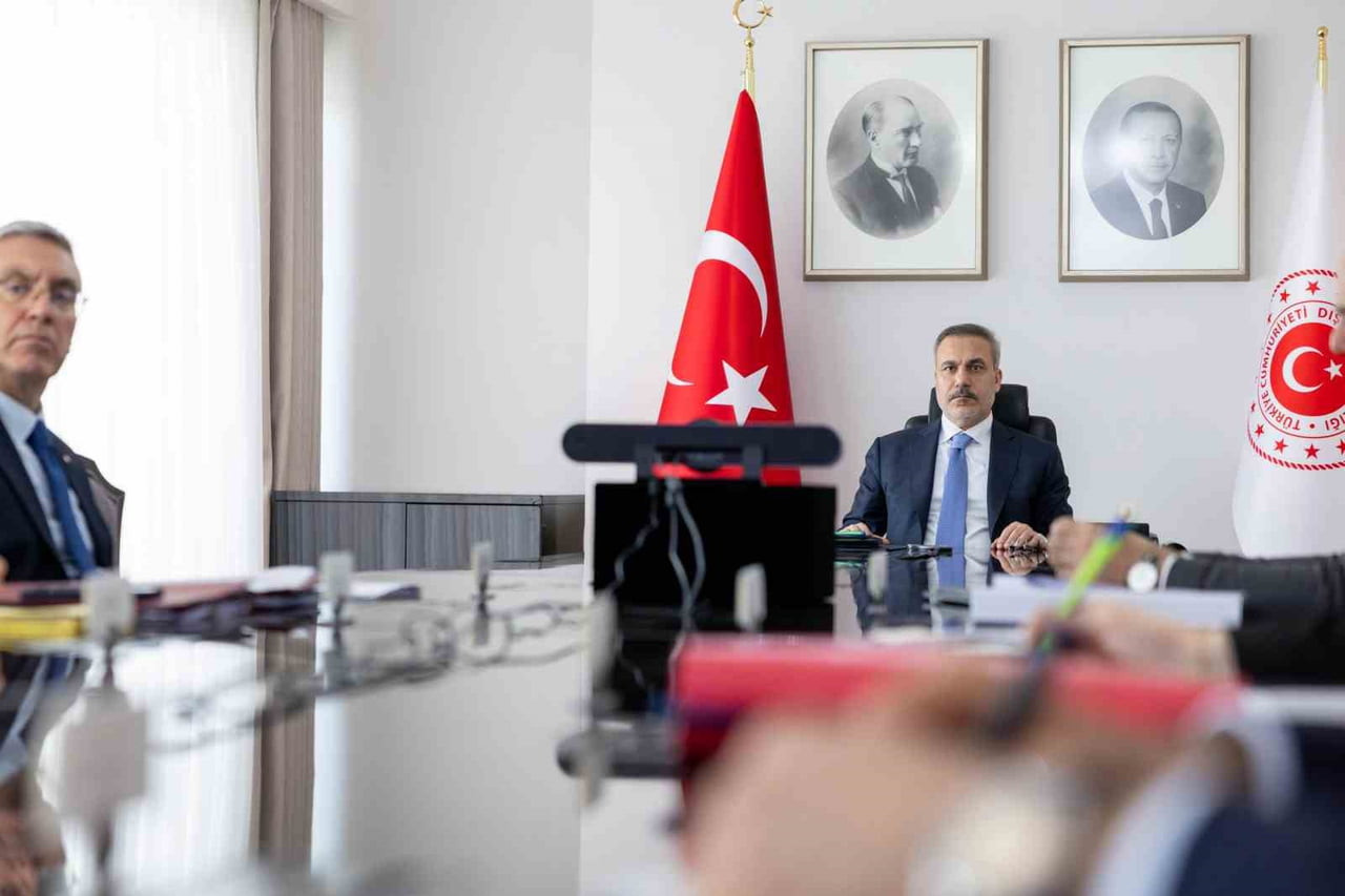 DIŞİŞLERİ BAKANI HAKAN FİDAN, "HÜRMÜZ BOĞAZI’NDA DURUM" KONULU ÇEVRİM İÇİ TOPLANTIYA...