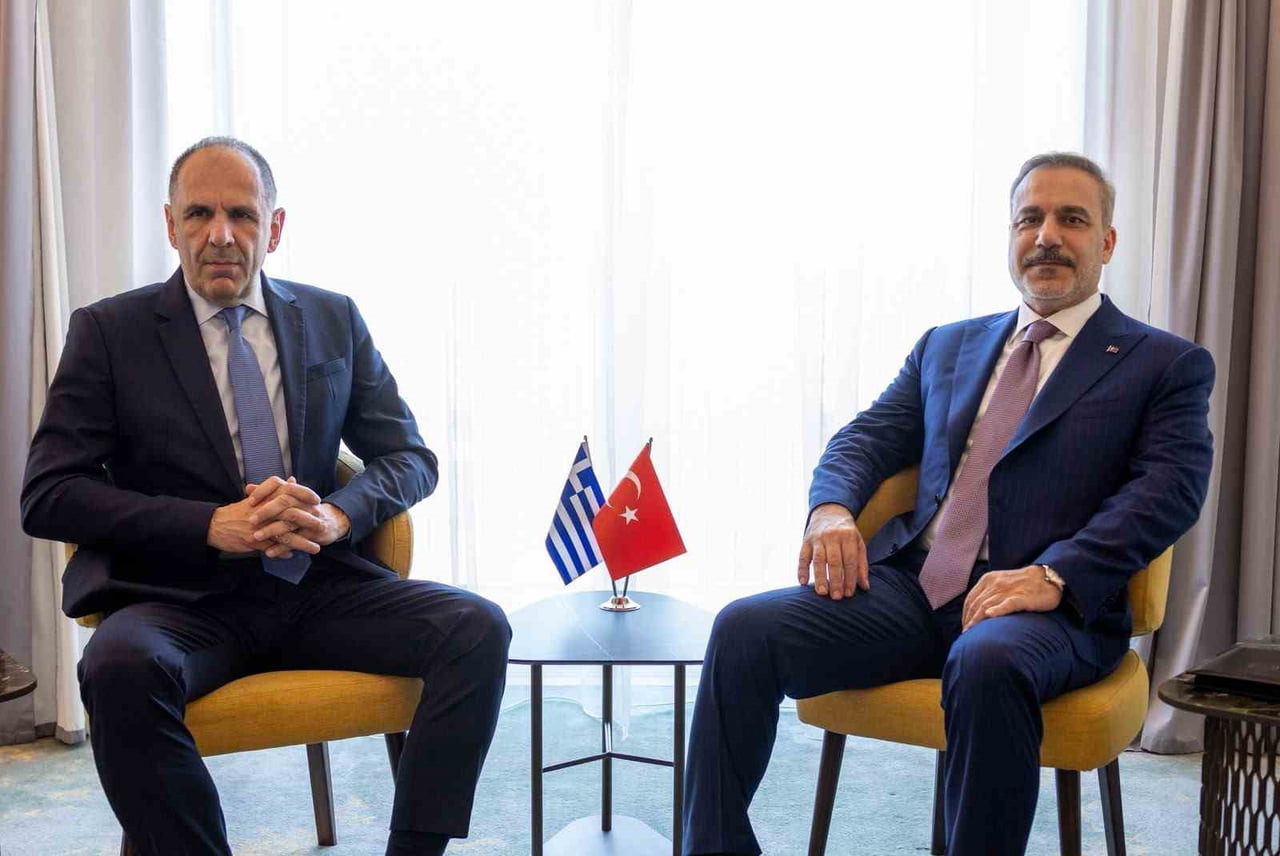 DIŞİŞLERİ BAKANI HAKAN FİDAN, SOFYA’DA YUNANİSTAN DIŞİŞLERİ BAKANI YORGO GERAPETRİTİS İLE...