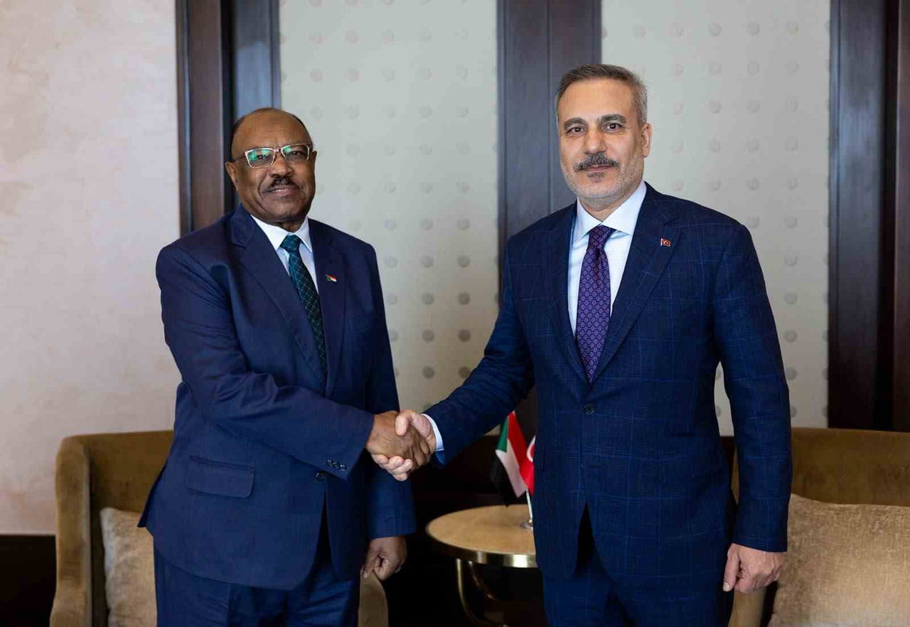 DIŞİŞLERİ BAKANI HAKAN FİDAN, SUDAN DIŞİŞLERİ VE ULUSLARARASI İŞBİRLİĞİ BAKANI MOHİEDDİN SALEM İLE...