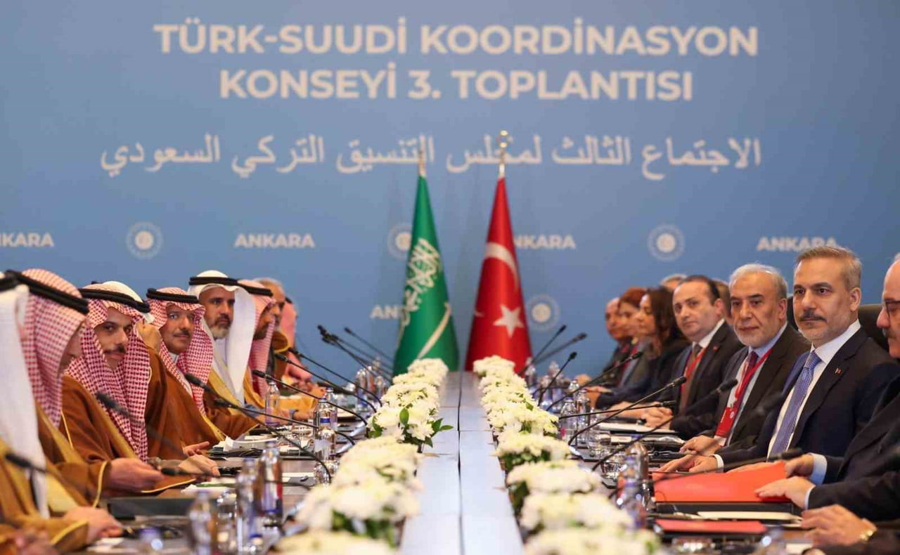 DIŞİŞLERİ BAKANI HAKAN FİDAN, TÜRK-SUUDİ KOORDİNASYON KONSEYİ ÜÇÜNCÜ TOPLANTISI KAPSAMINDA, İKİLİ...