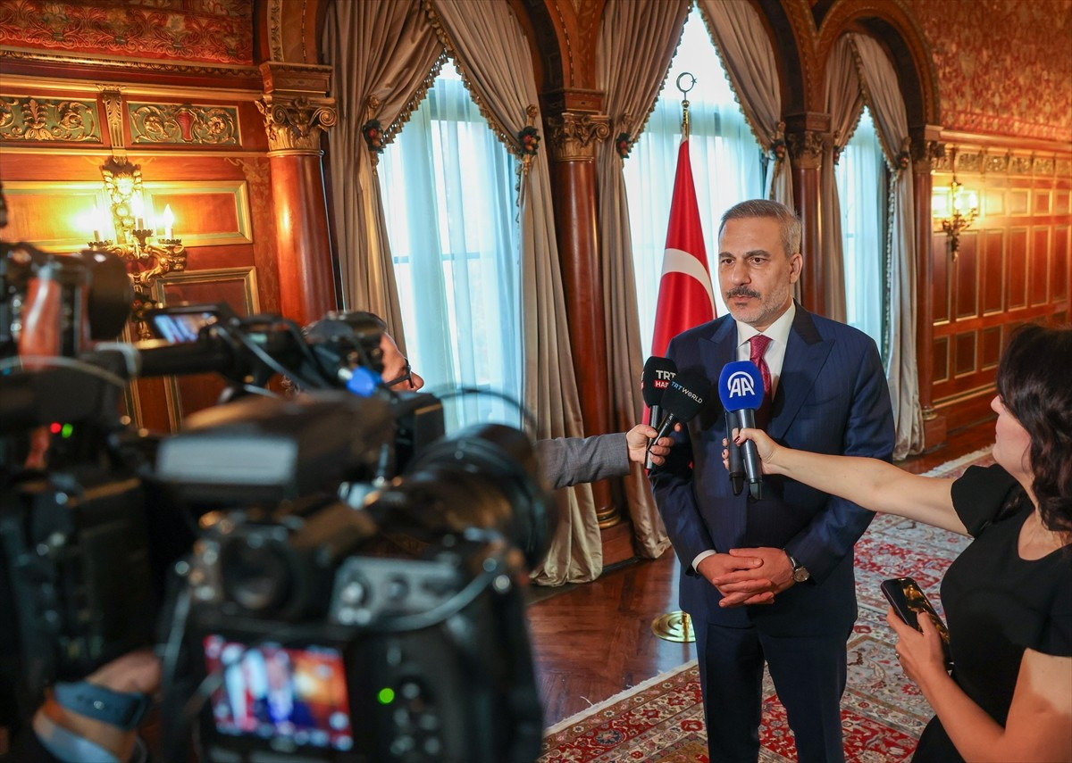 Dışişleri Bakanı Hakan Fidan,Washington'daki temaslarına ilişkin basın mensuplarının sorularını...