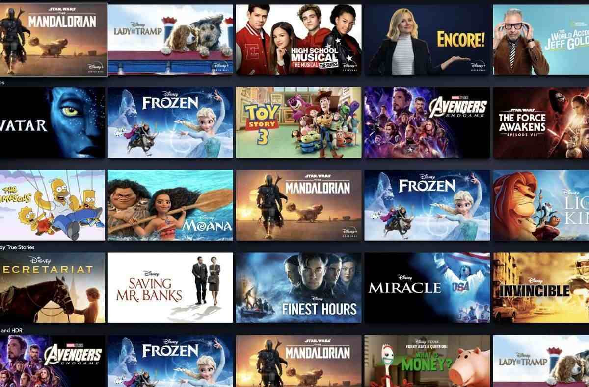 disney plus içerikleri