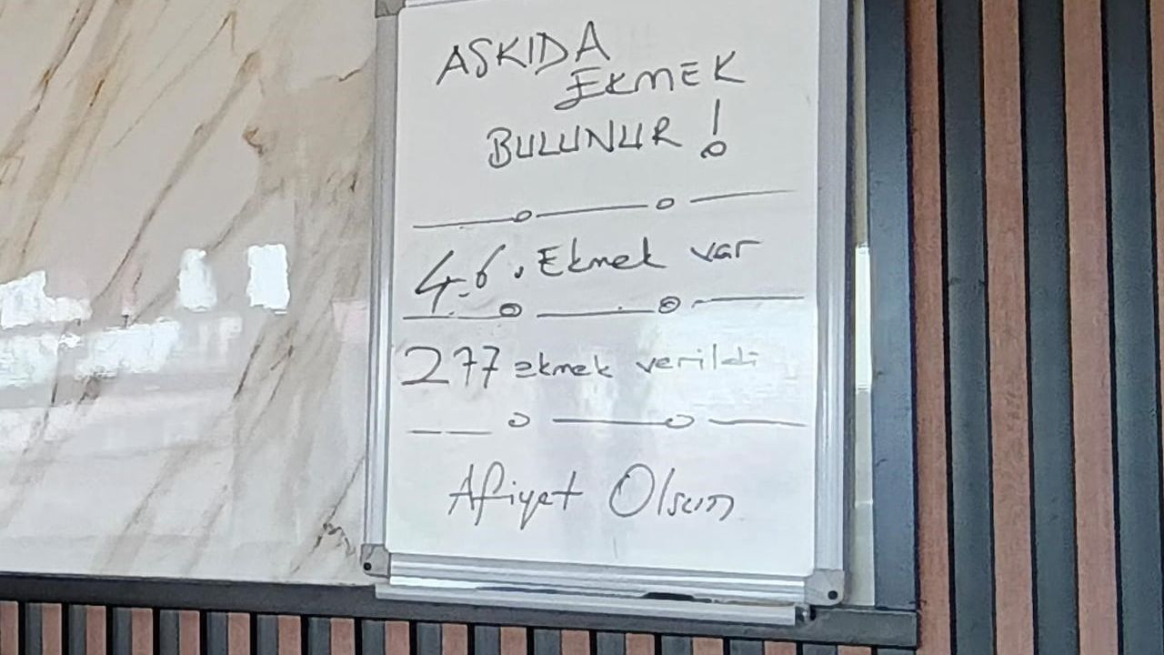 Diyadin'deki Askıda Ekmek Projesi İle Dayanışma Güçleniyor