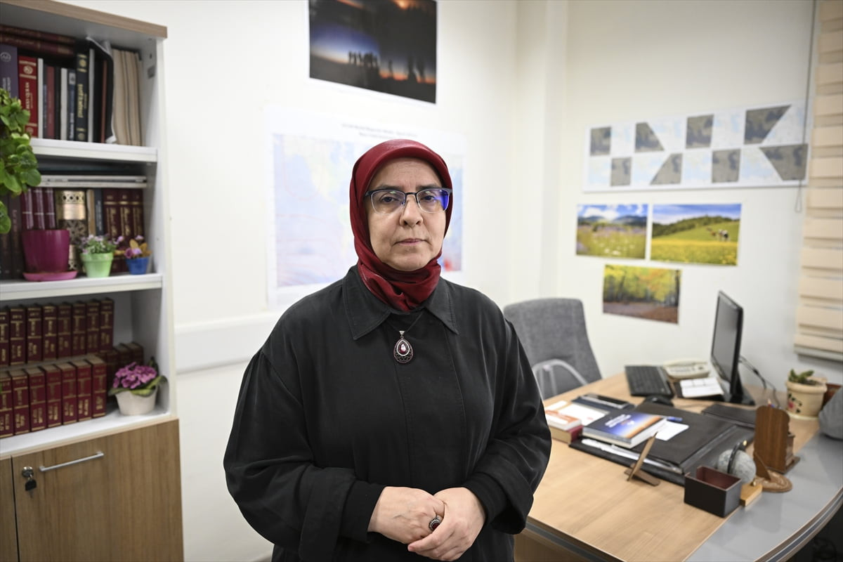 Diyanet İşleri Başkanlığı Din İşleri Yüksek Kurulu Astronomu Hümeyra Nur İşlek, AA muhabirine...