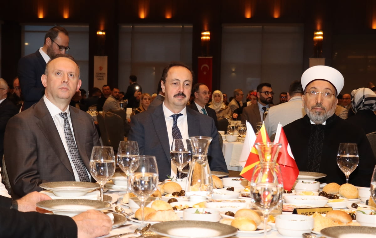 Diyanet İşleri Başkanlığı, Türkiye Diyanet Vakfı (TDV) ve Türkiye'nin Üsküp Büyükelçiliği...