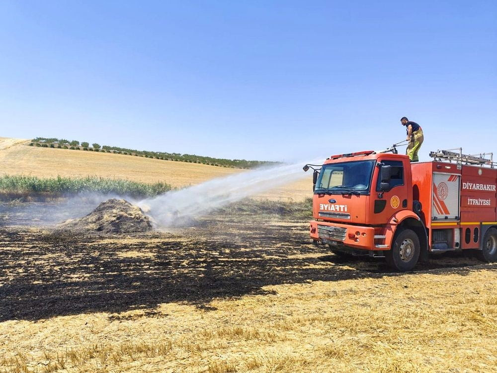 DİYARBAKIR BÜYÜKŞEHİR BELEDİYESİ İTFAİYE EKİPLERİ, 1 MAYIS-12 TEMMUZ TARİHLERİNDE KENT GENELİNDE...