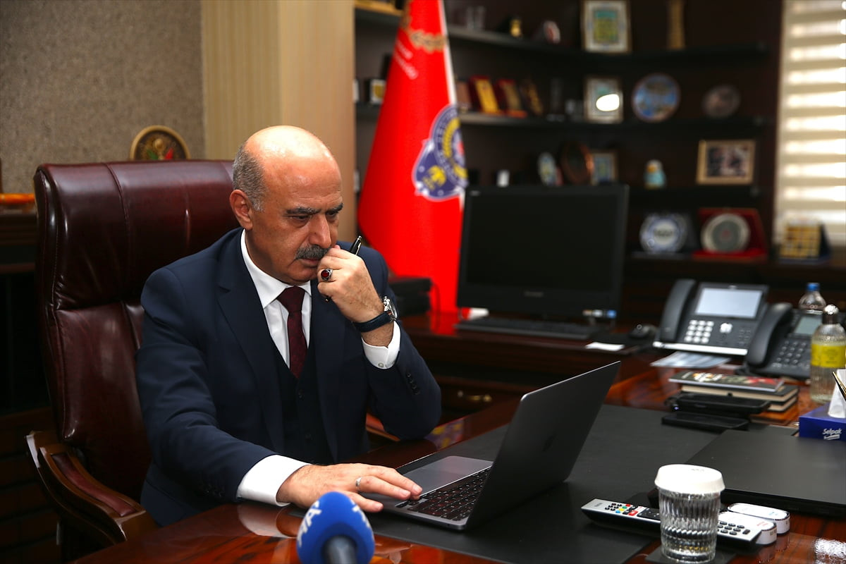 Diyarbakır Emniyet Müdürü Nurettin Gökduman, Anadolu Ajansının (AA) gözünden 2025'e damga vuran...