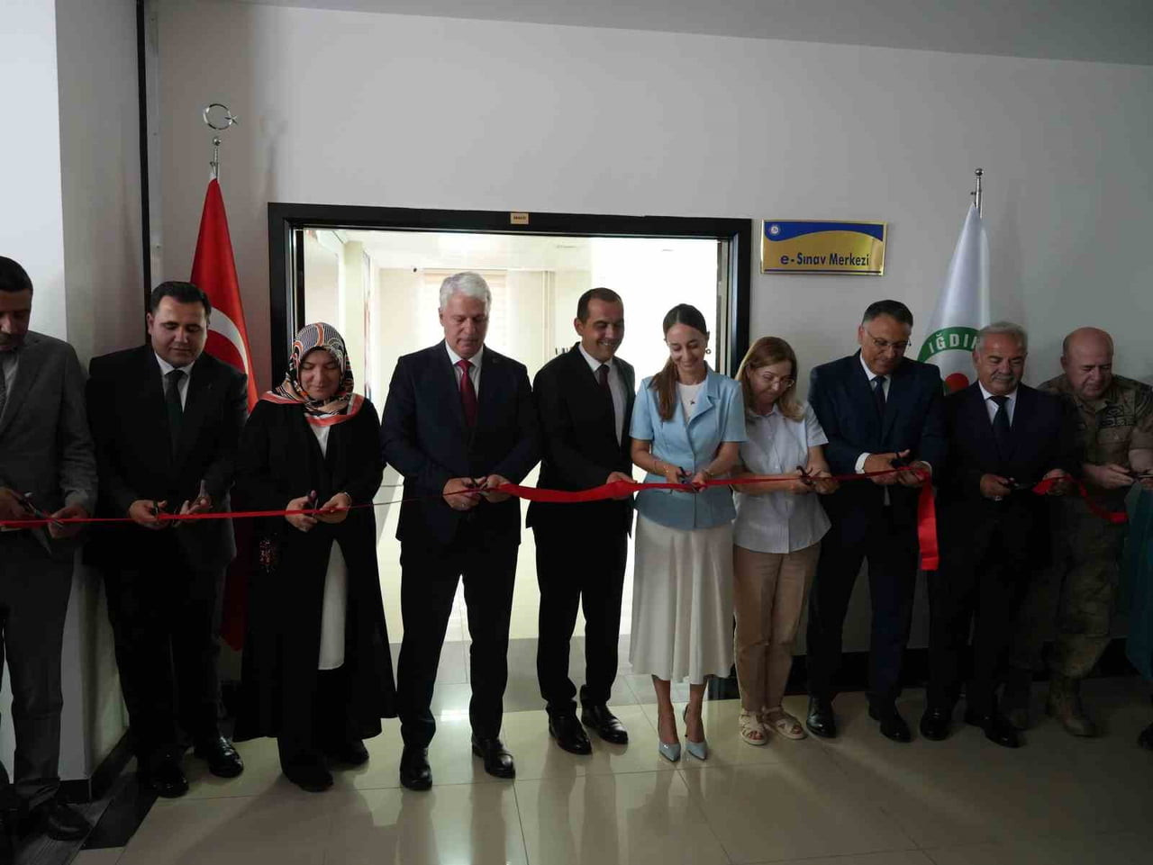 DOĞU ANADOLU BÖLGESİ'NİN İLK SİVİL HAVACILIK E-SINAV MERKEZİ, IĞDIR'DA AÇILDI