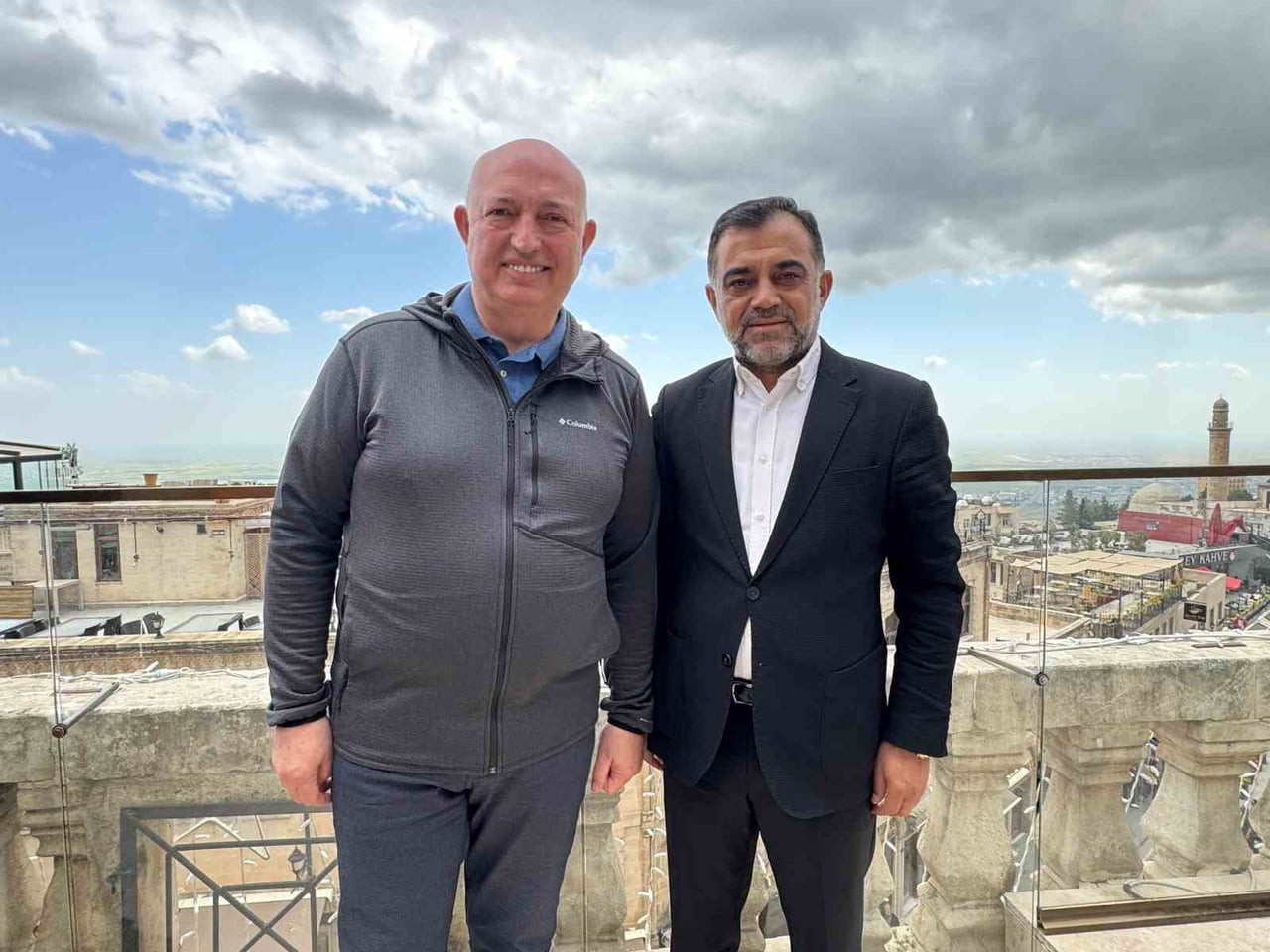 DOĞUŞ TEKNOLOJİ CEO’SU SEMİH İNCEDAYI VE MARDİN TİCARET VE SANAYİ ODASI BAŞKAN ADAYI VEYSİ...