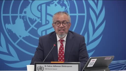 Dünya Sağlık Örgütü (DSÖ) Genel Direktörü Tedros Adhanom Ghebreyesus, hantavirüs salgını yaşanan...