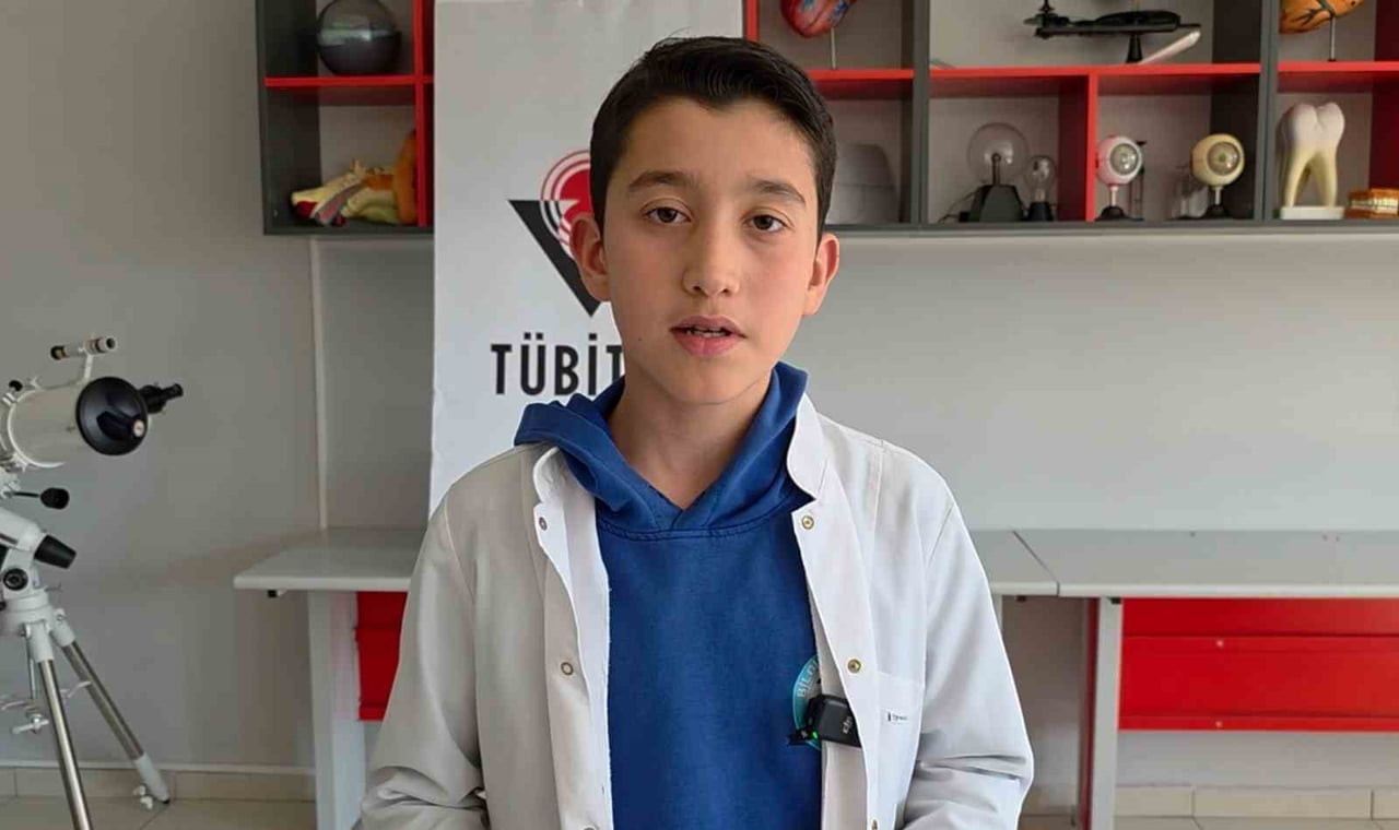 DÜZCE BAHÇEŞEHİR BİLİM VE SANAT MERKEZİ 6. SINIF ÖĞRENCİSİ YUSUF EYMEN ÇİÇEK, TÜBİAT BİLİM...