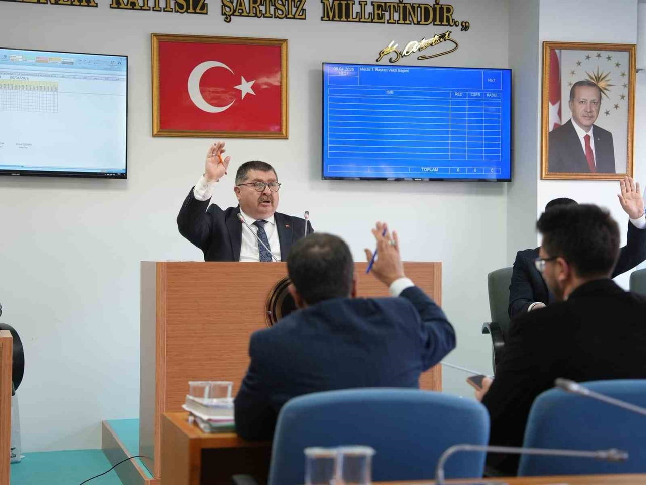 DÜZCE BELEDİYE MECLİSİ 2026 YILI NİSAN AYI BİRİNCİ BİRLEŞİMİ 45 GÜNDEM MADDESİYLE...