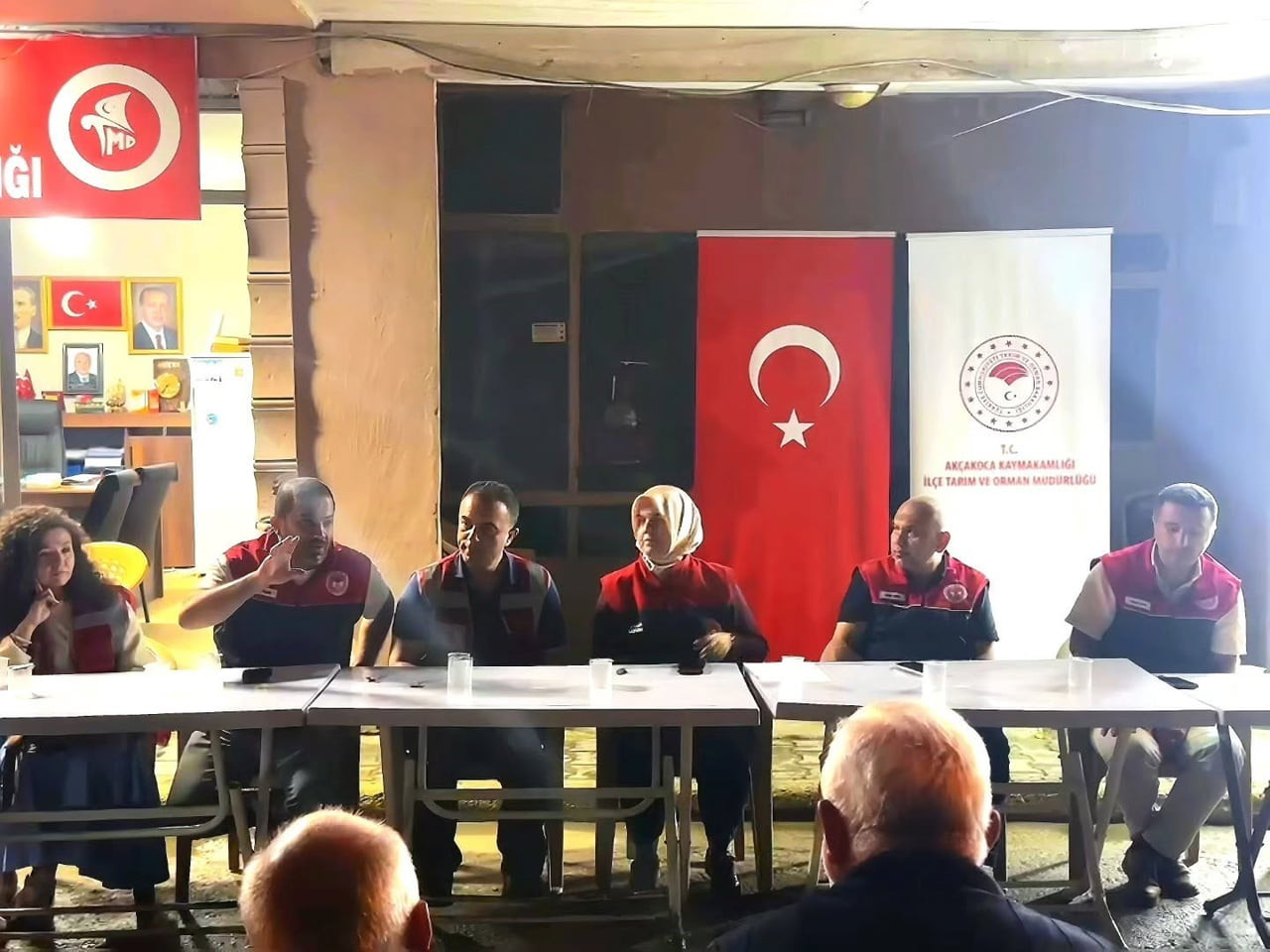 DÜZCE İL TARIM VE ORMAN MÜDÜRLÜĞÜ TARAFINDAN AKÇAKOCA İLÇESİNE BAĞLI UĞURLU KÖYÜNDE DÜZENLENEN...