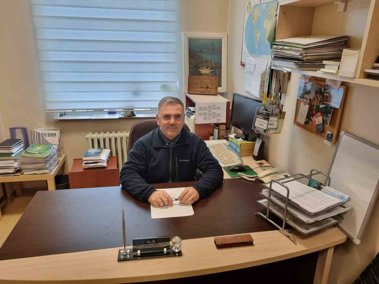 DÜZCE ÜNİVERSİTESİ SÜRDÜRÜLEBİLİRLİK OFİSİ KOORDİNATÖRÜ DOÇ. DR. YAŞAR SELMAN GÜLTEKİN...