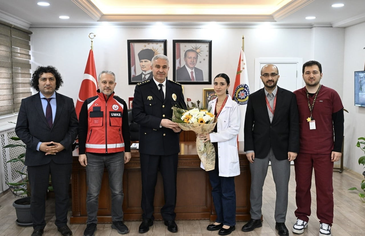 DÜZCE’DE ANLAMLI BİR ZİYARET, TÜRK POLİS TEŞKİLATI’NIN 181. KURULUŞ YIL DÖNÜMÜ KAPSAMINDA...