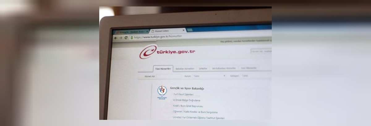 e-devlet kyk yurt kaydı