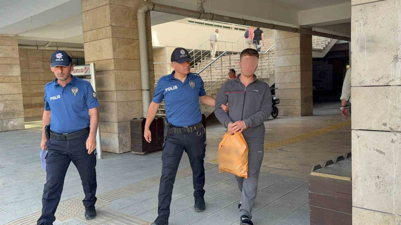 E.B. (19) TUTUKLANARAK CEZAEVİNE GÖNDERİLDİ.