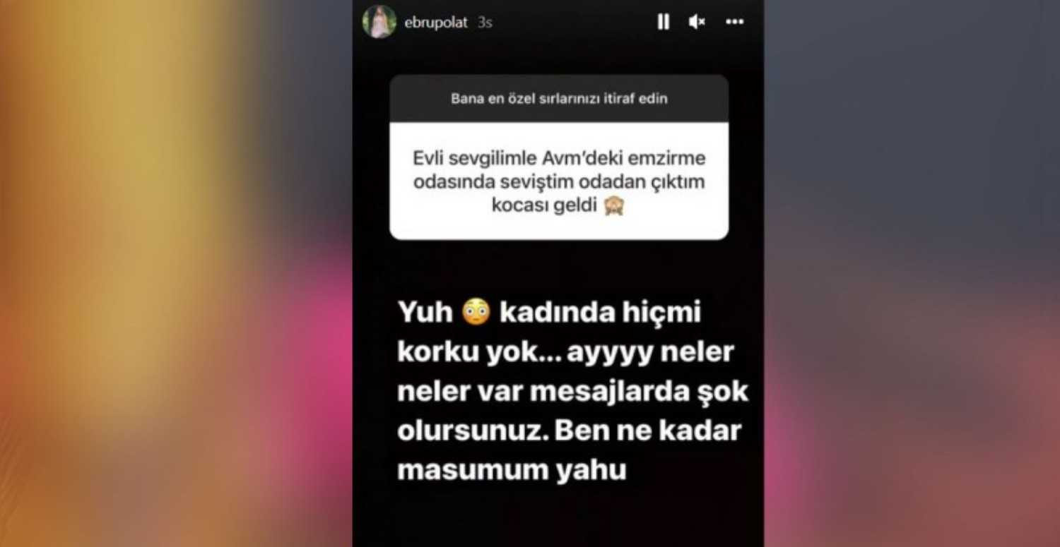 Ebru Polat'ın takipçilerinden olay itiraflar