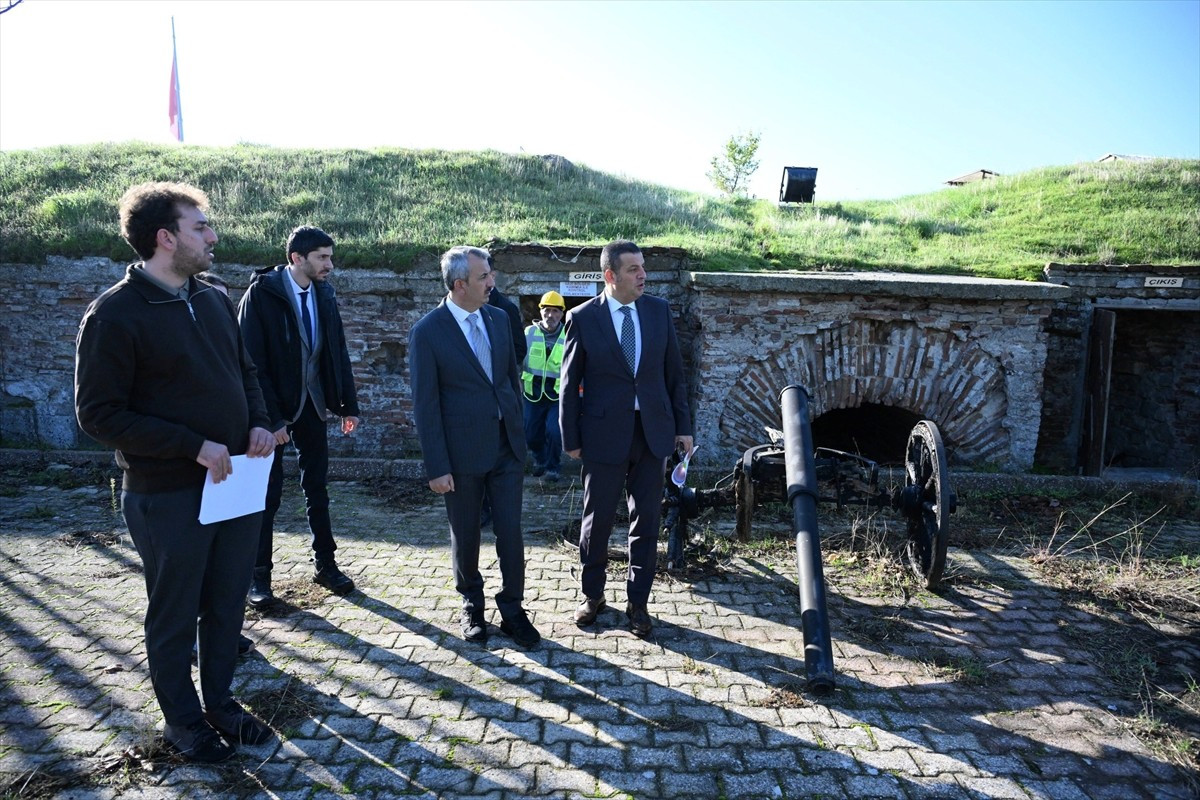Edirne'de, 1888 yılında Sultan II. Abdülhamid tarafından yaptırılan Kıyık Tabya'nın ihyasına...
