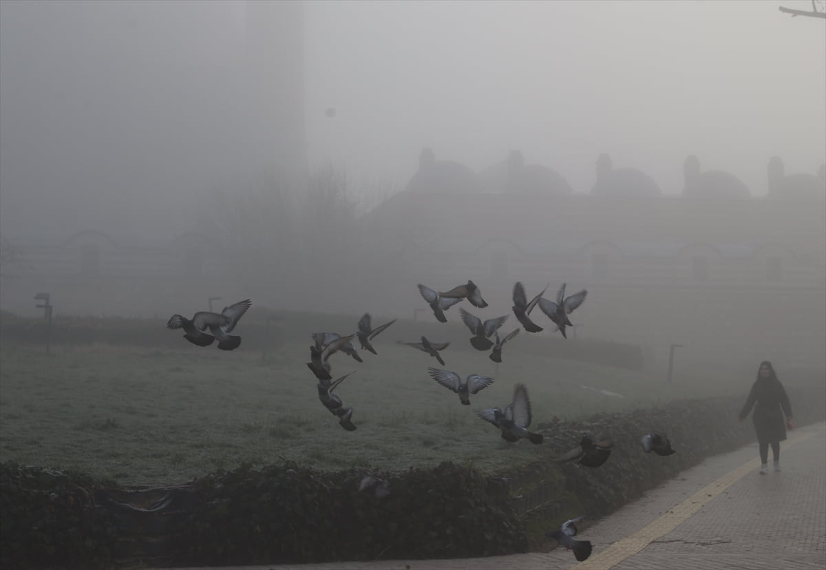 Edirne'de etkili olan sis, günlük yaşamı olumsuz etkiledi. Sis nedeniyle özellikle kentin yüksek...