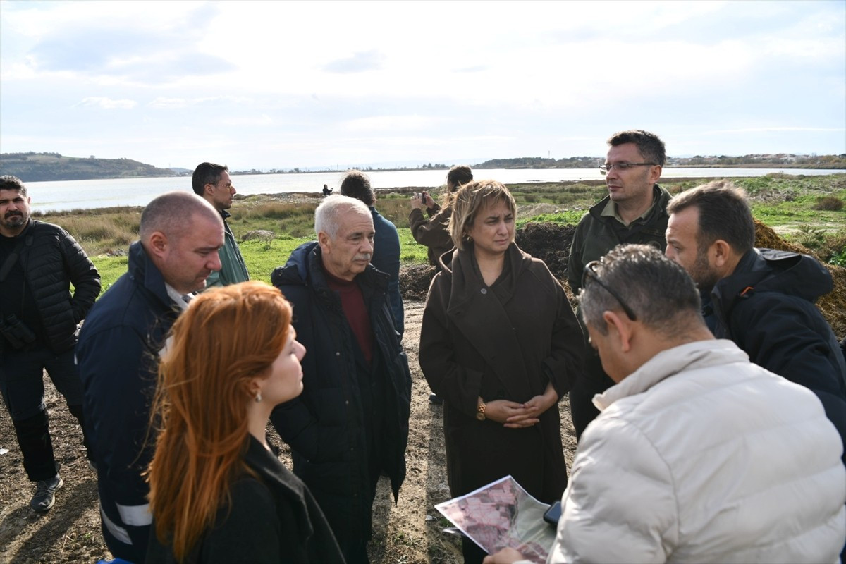 Edirne'nin Keşan ilçesindeki Tuzla Gölü'nde doğal yapının korunması ve ekosistemin...