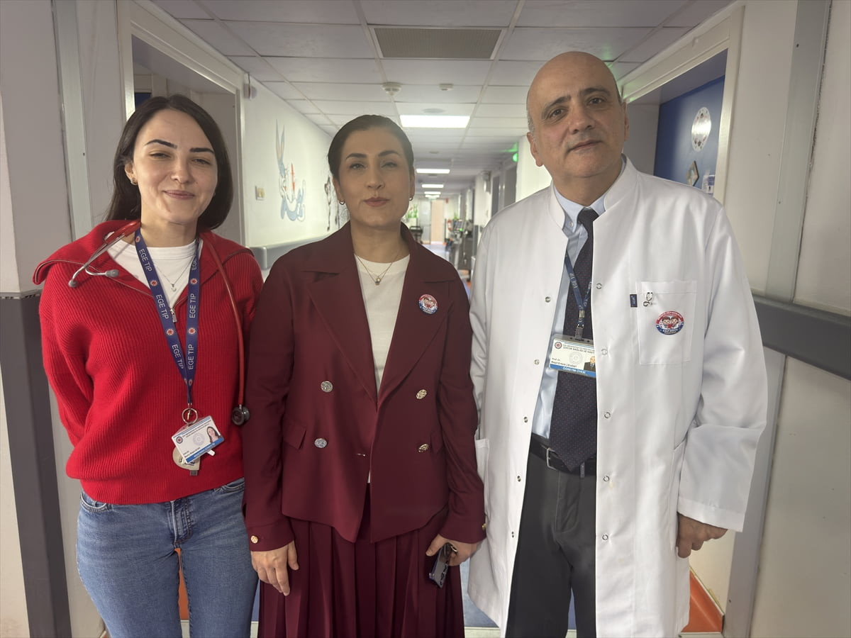 Ege Üniversitesi Tıp Fakültesi Çocuk Kardiyoloji Ana Bilim Dalı Başkanı Prof. Dr. Ertürk Levent...