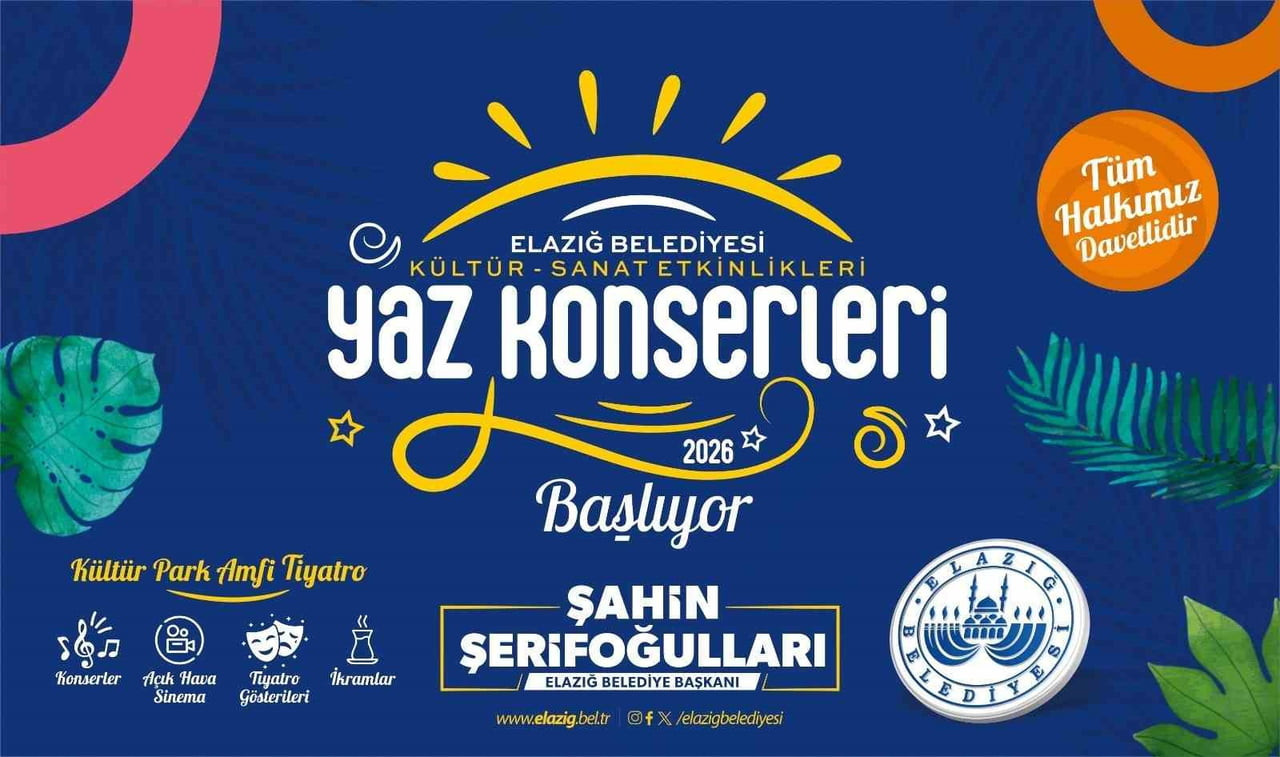 ELAZIĞ BELEDİYESİ TARAFINDAN ŞEHRİN SOSYAL VE KÜLTÜREL YAŞAMINA RENK KATAN VE BİRLİKTELİK...