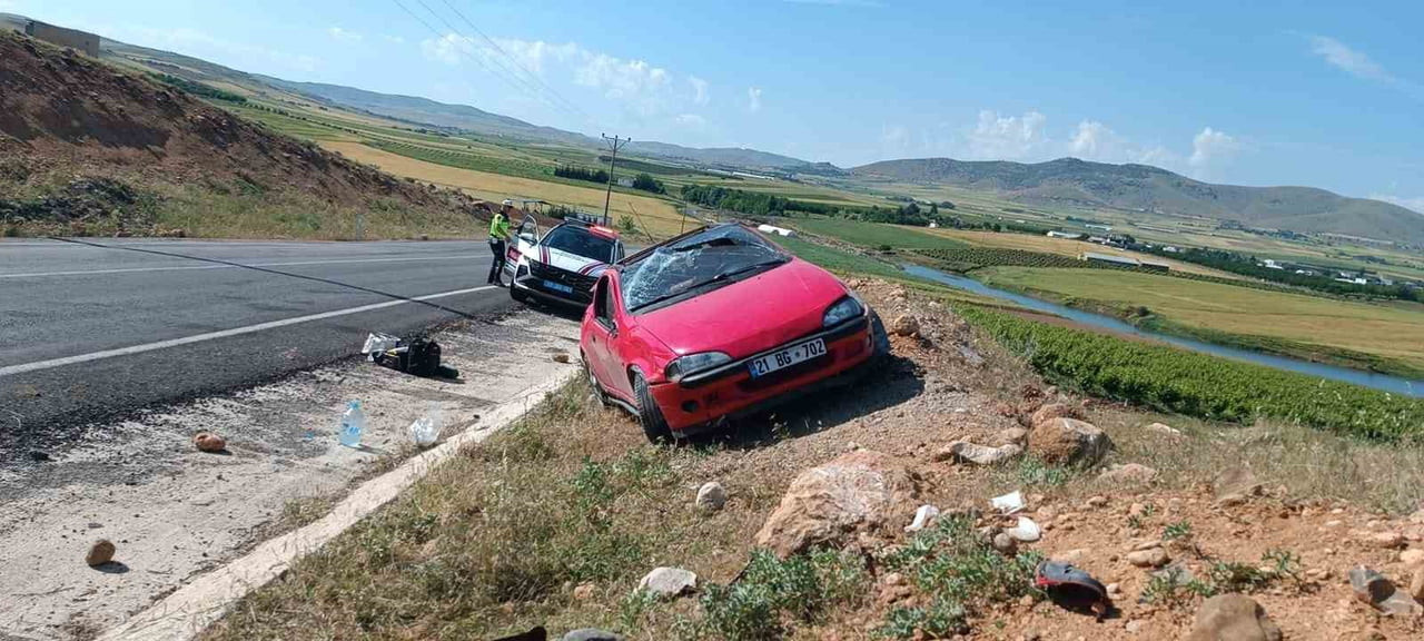 ELAZIĞ - TUNCELİ YOLUNDA KAZA