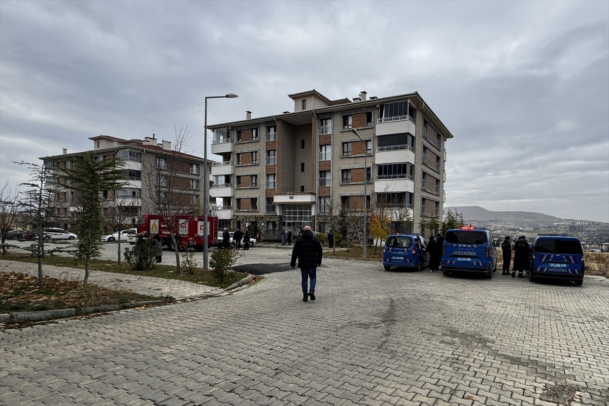Elazığ'da apartman dairesinde çıkan yangında 9 kişi dumandan etkilendi.